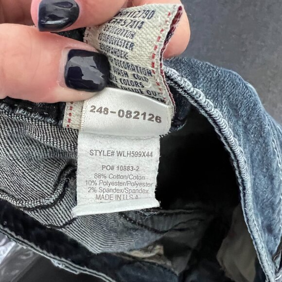 TRUE RELIGION SKINNY SWAROVSKI CRYSTAL JEANS 28x30 - Picture 9 of 13